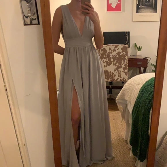 Lulus Dresses & Skirts - Lulu’s Heavenly Hues Maxi dress bridesmaid dress